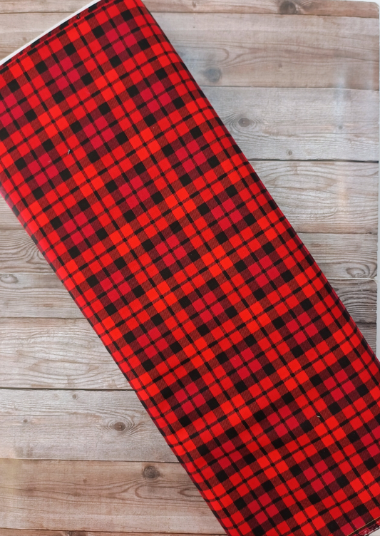Red Checked Cotton
