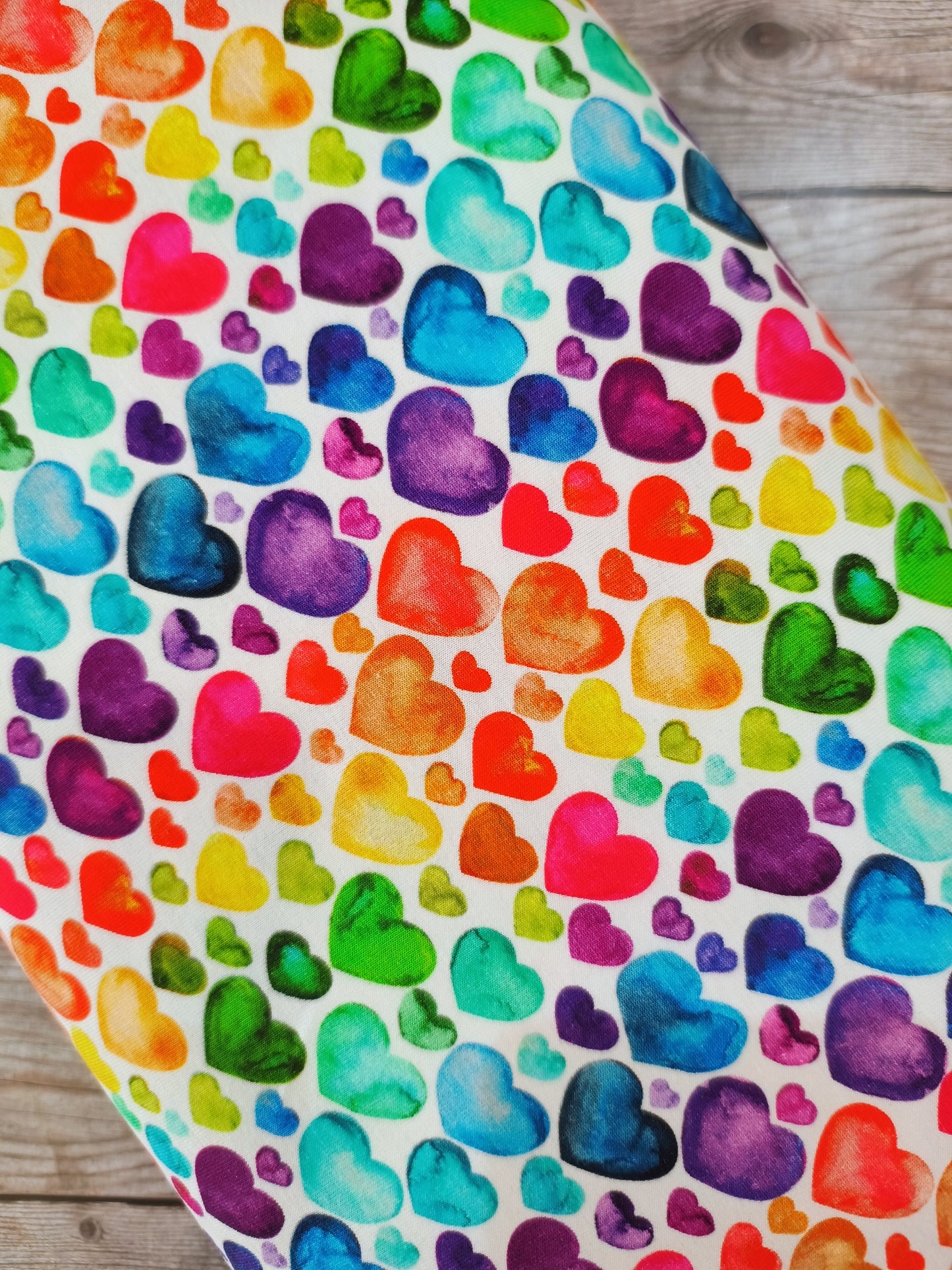 Love Hearts Cotton Jersey