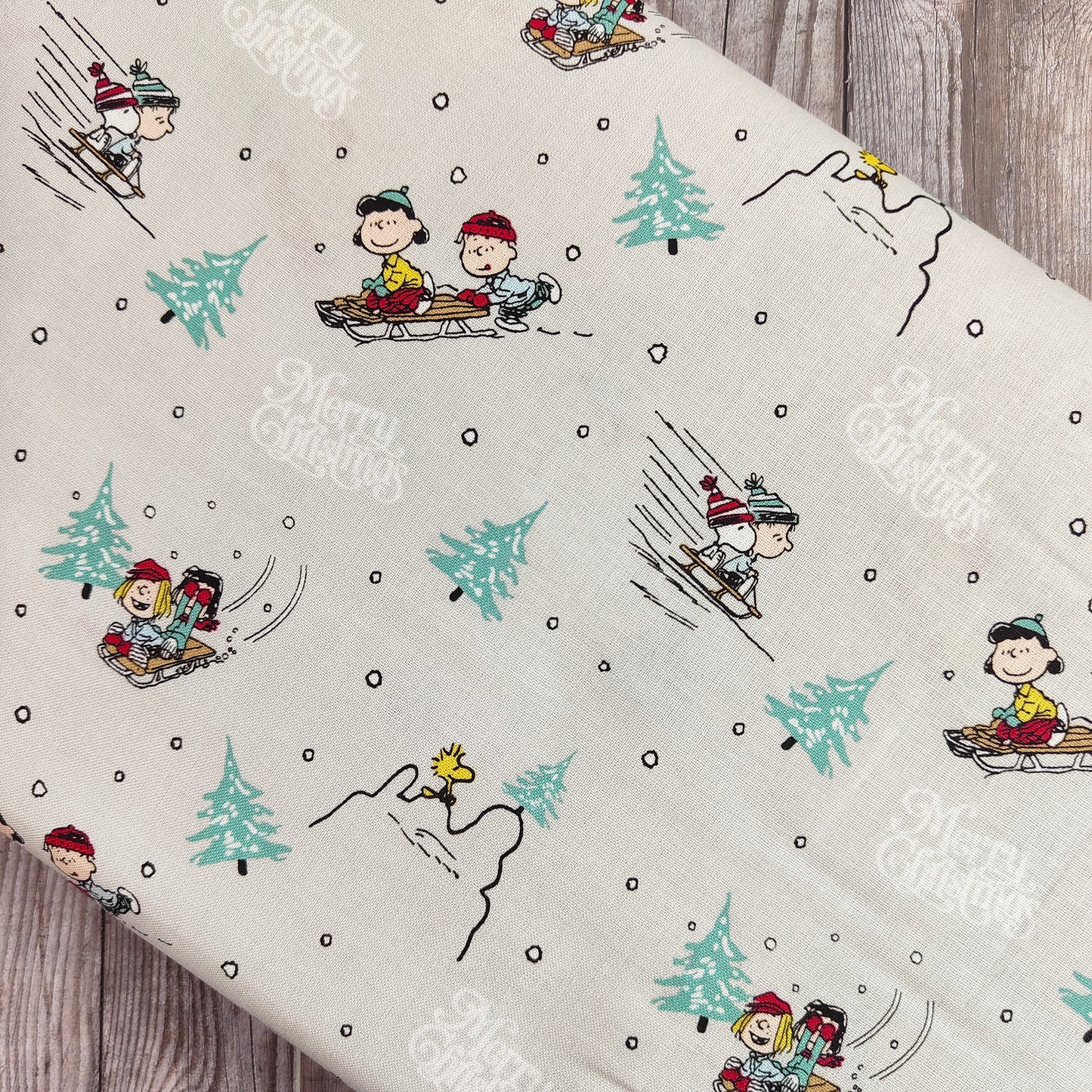 Snoopy Merry Christmas Cotton