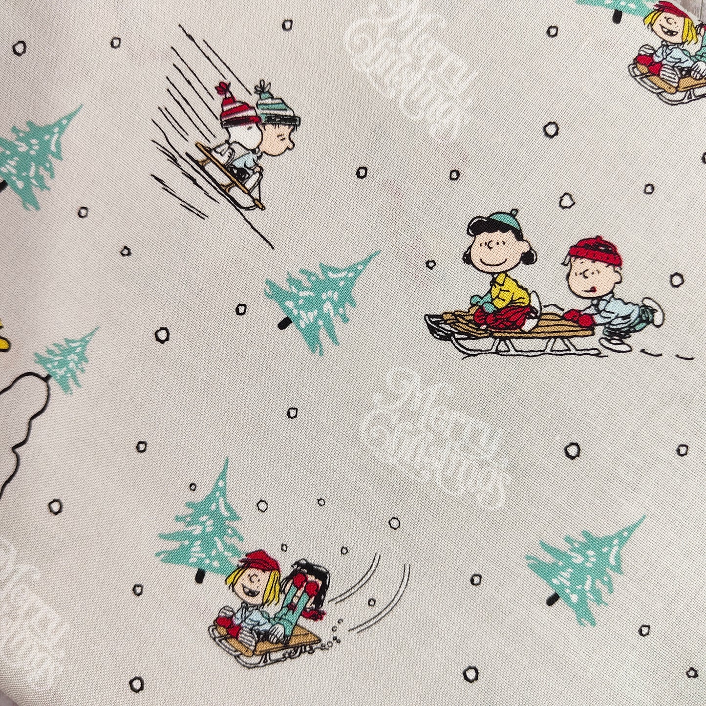 Snoopy Merry Christmas Cotton