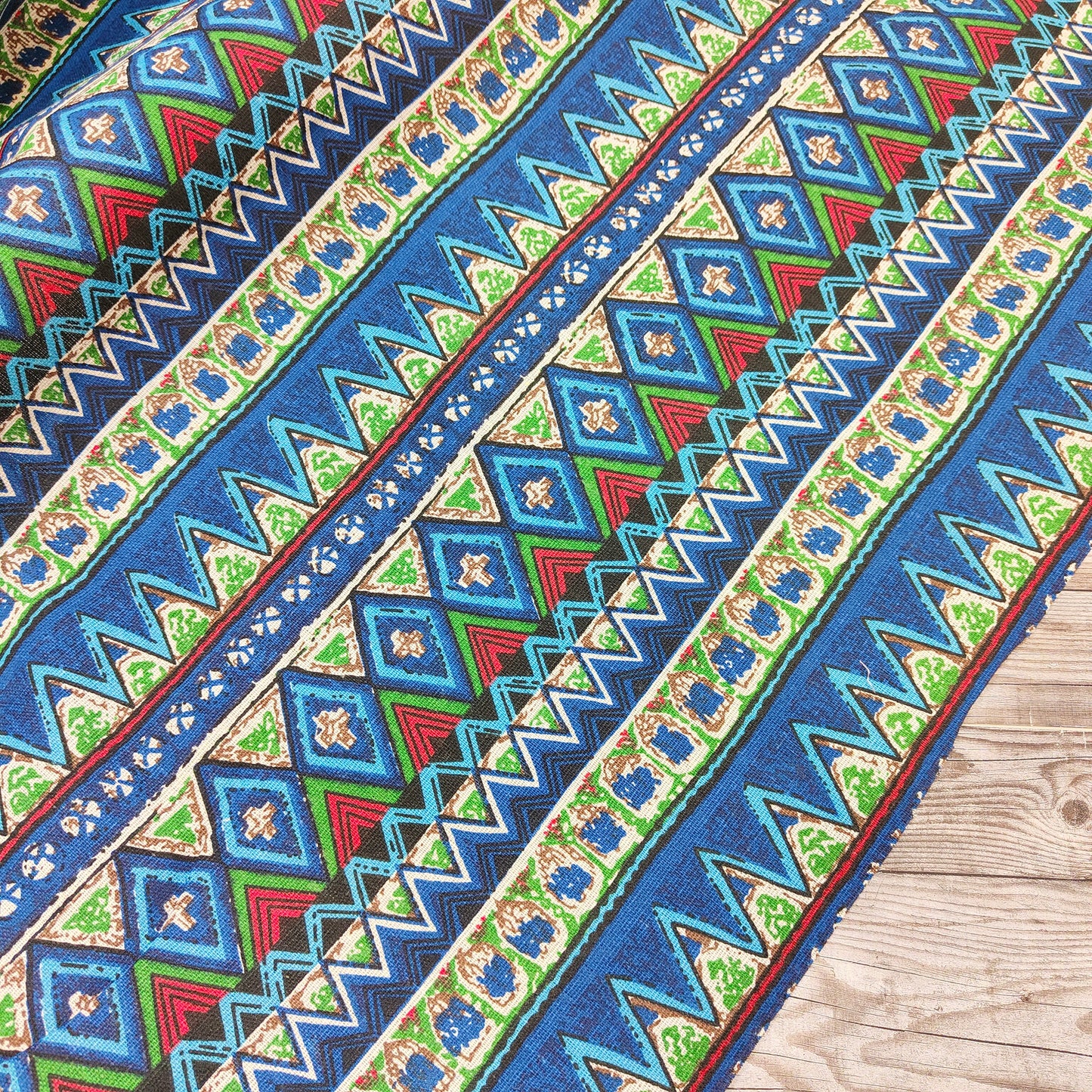 Aztec Blue Canvas