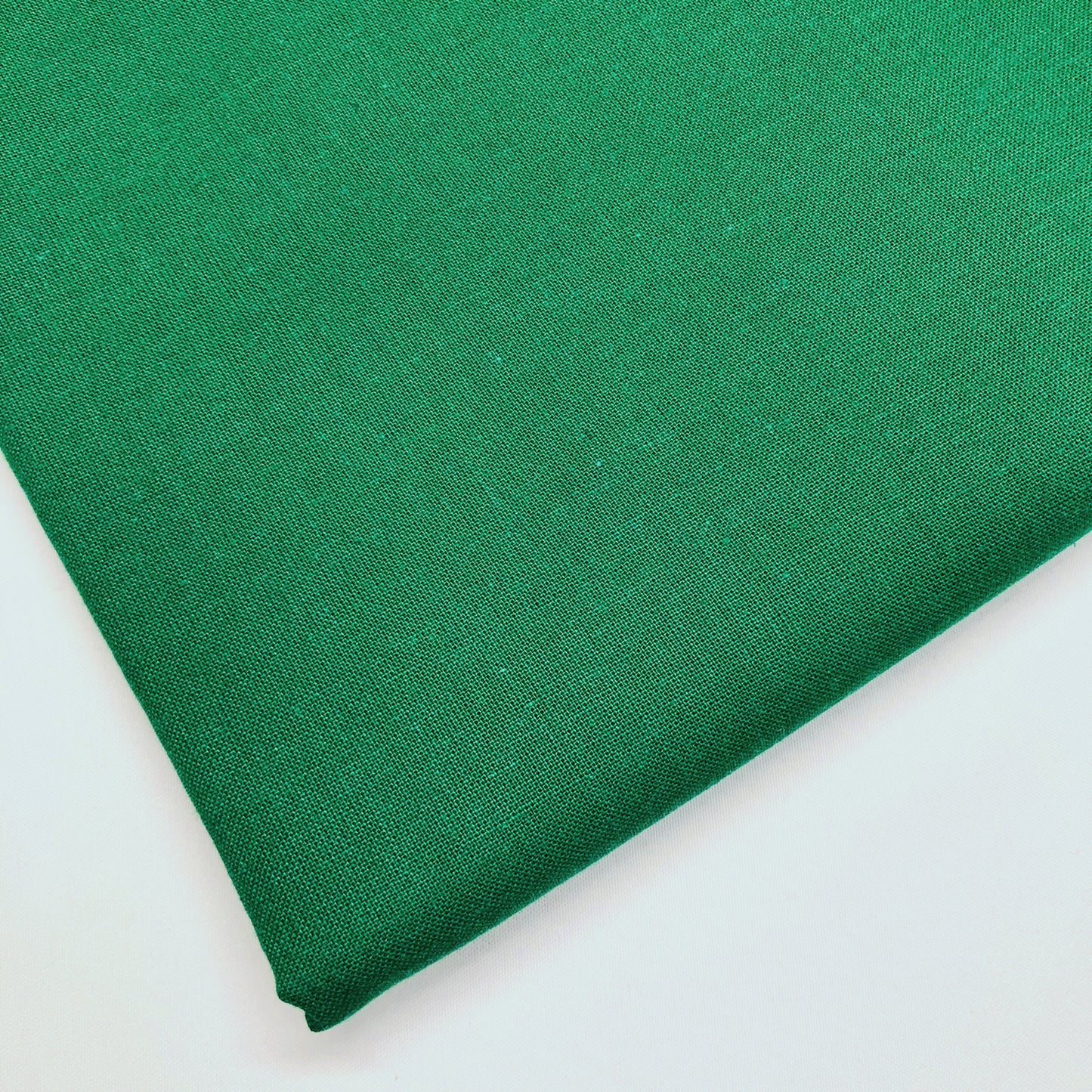Plain Emerald Green Cotton