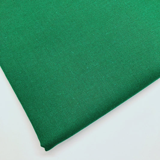 Plain Emerald Green Cotton