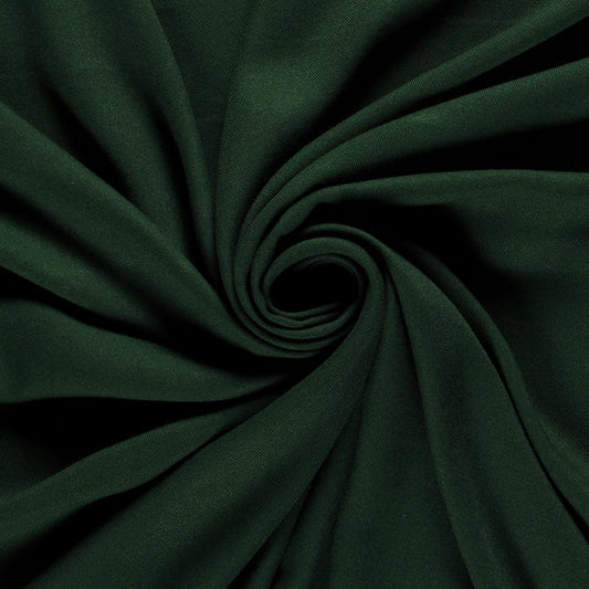 Plain Bottle Green Viscose Twill