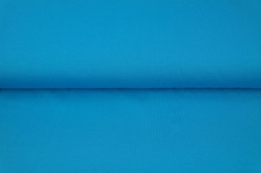 Aqua Tubular Cotton Ribbing Jersey