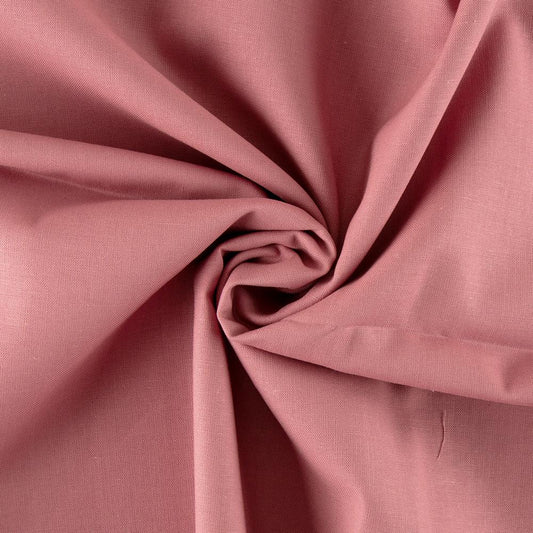 Plain Dusky Pink Cotton