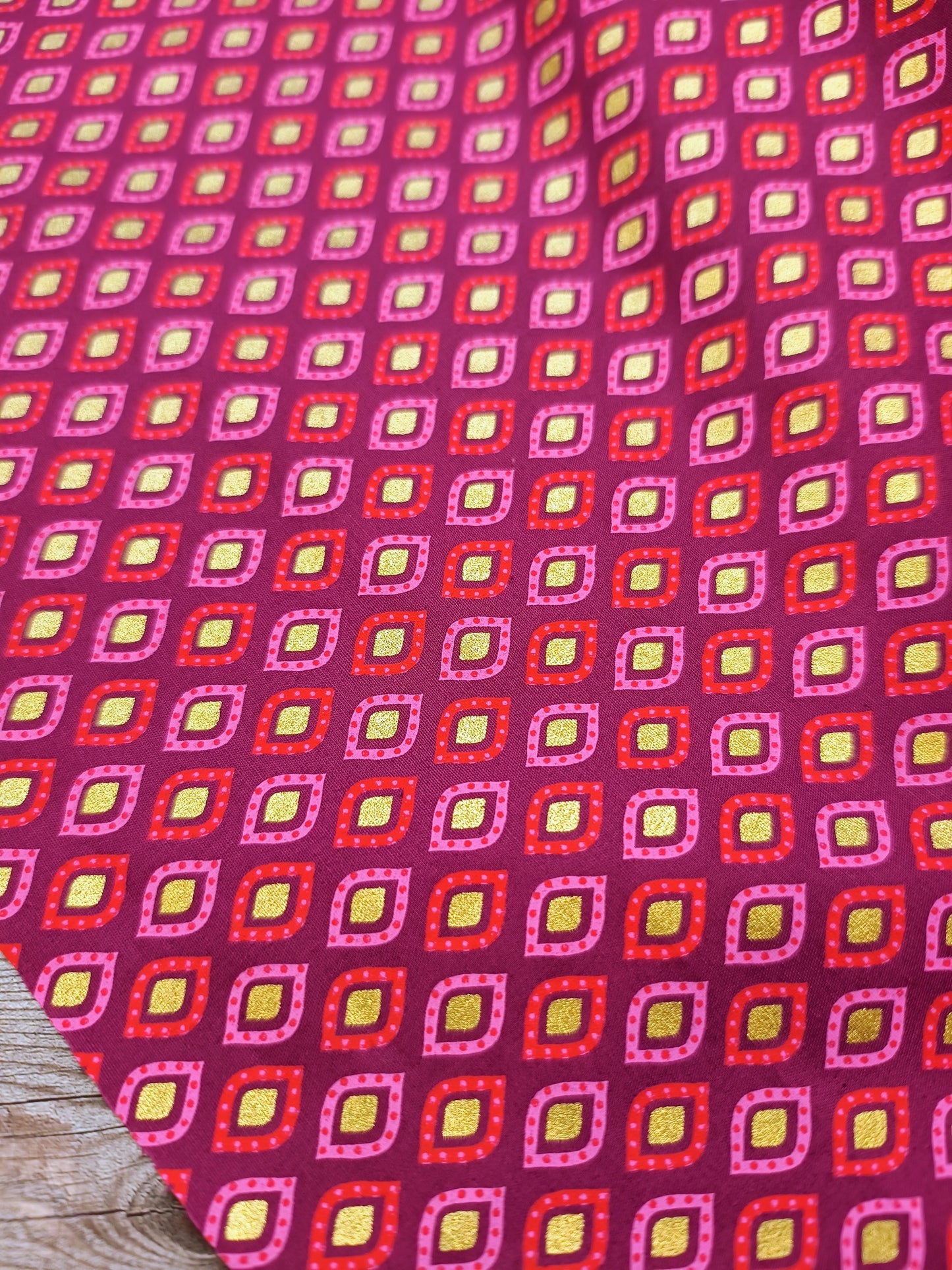 Magenta Contemporary Cotton