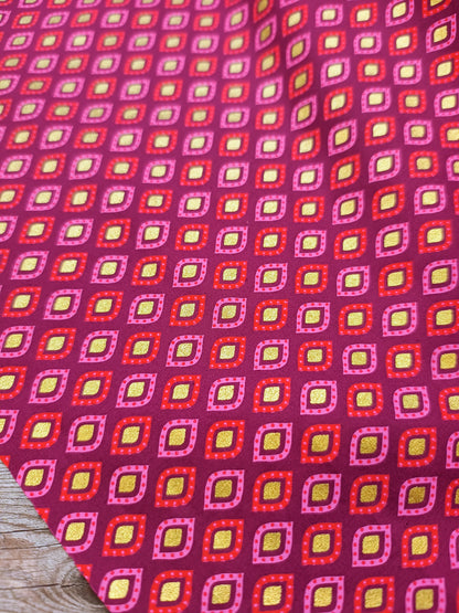 Magenta Contemporary Cotton