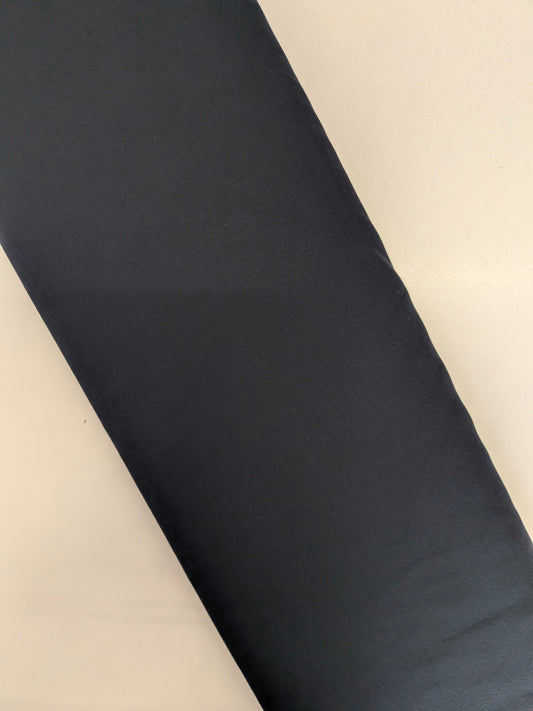 Plain Dark Navy Tencel