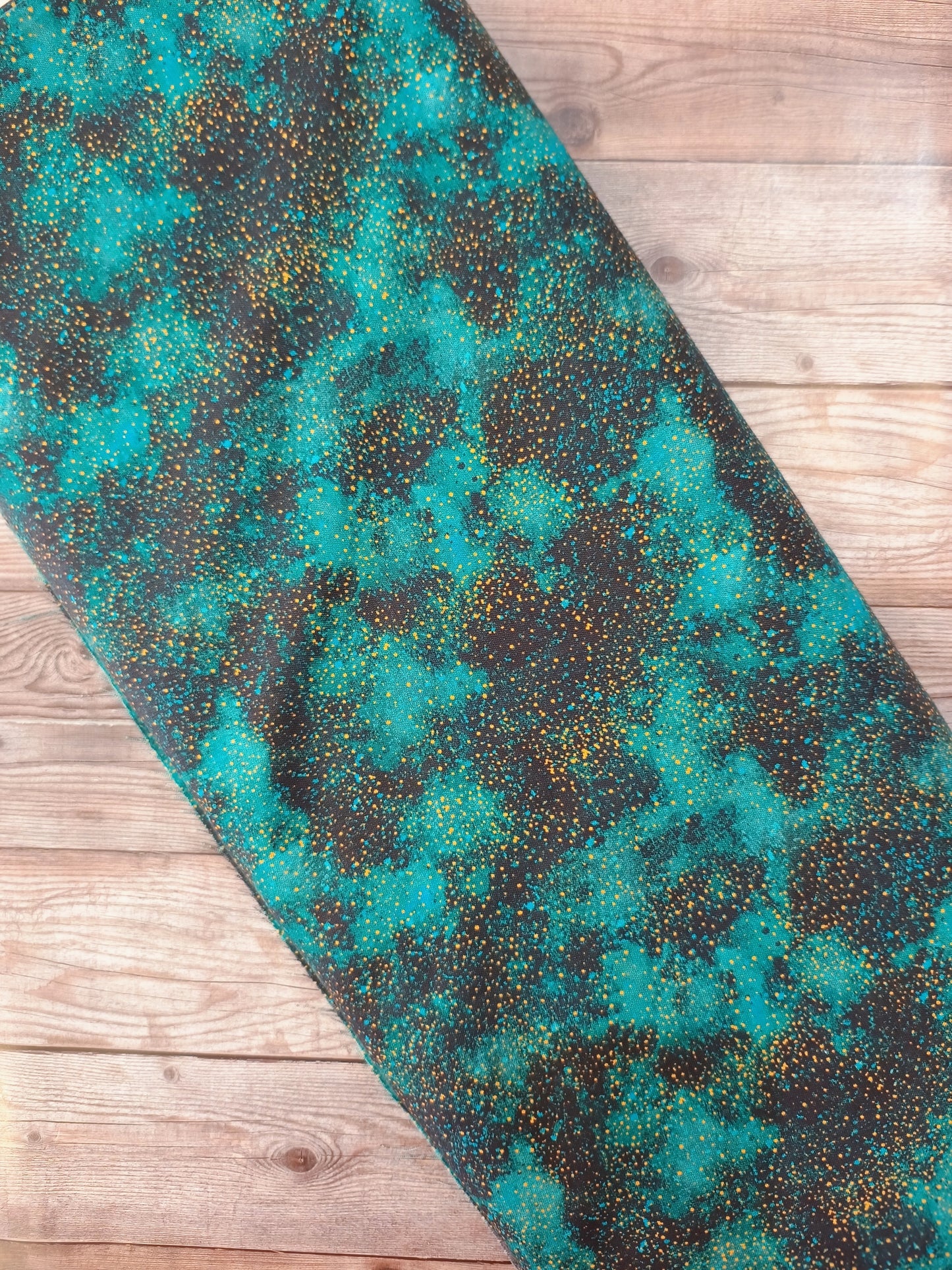 Teal Marble Blender Cotton