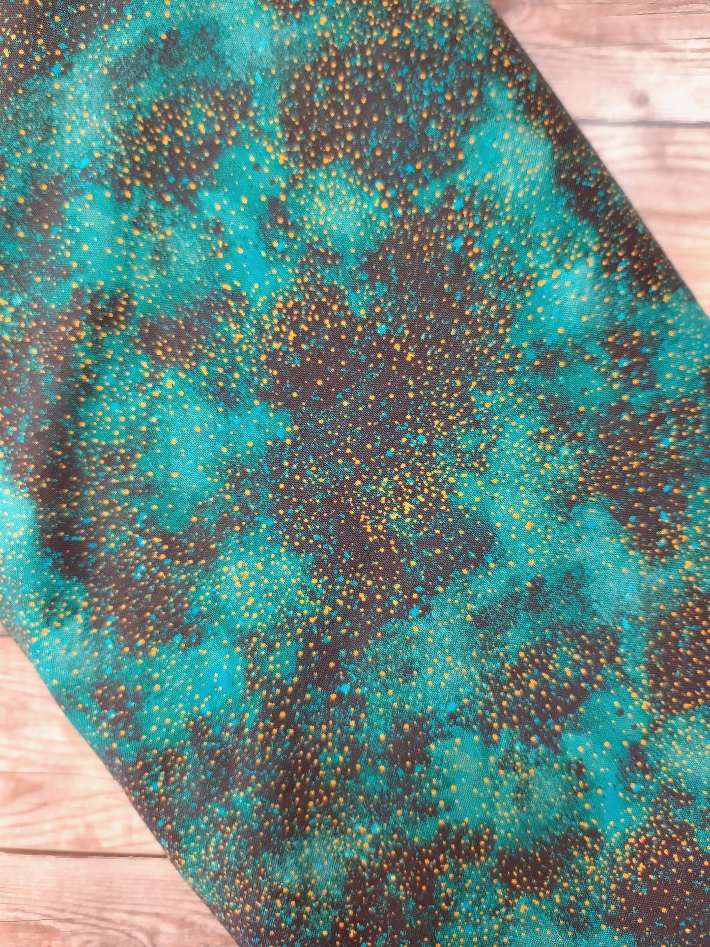 Teal Marble Blender Cotton
