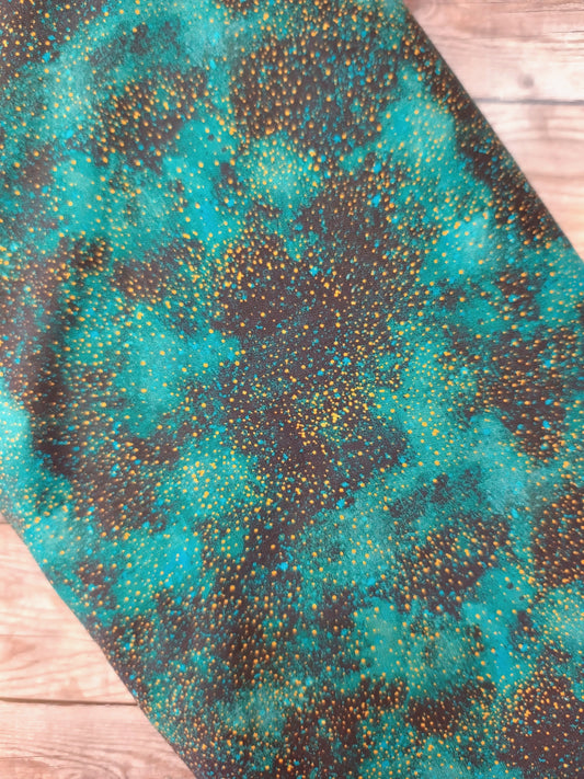 Teal Marble Blender Cotton