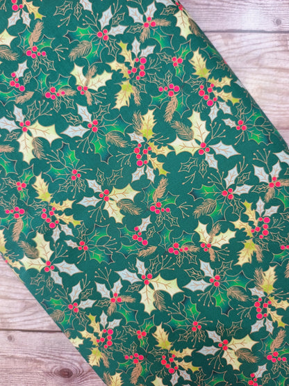 Green Holly Cotton