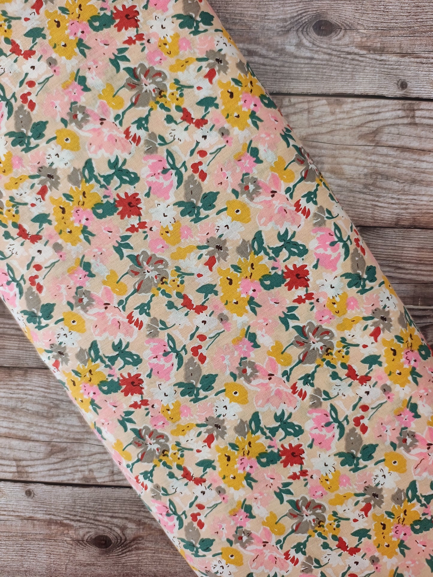 Flower Field Cotton