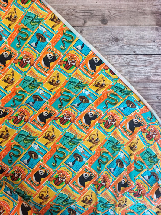 Kung Fu Panda Cotton Jersey