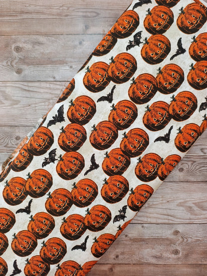 Jack 0'Lantern & Bats Cotton