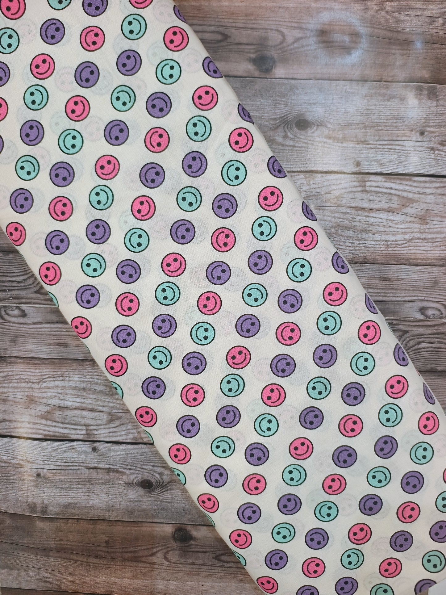Smiley Faces Cotton