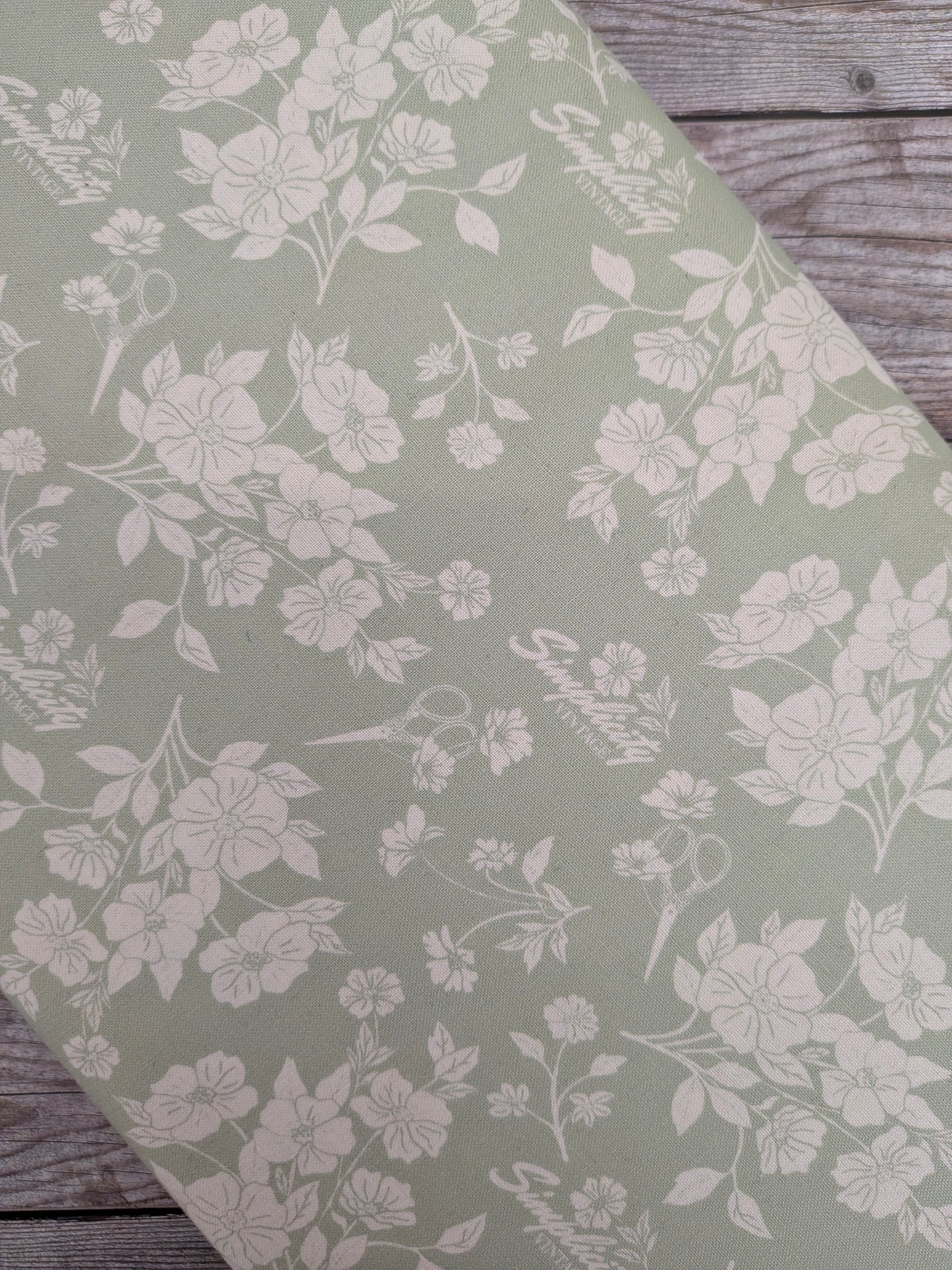 Simplicity Vintage Sewing Floral Cotton