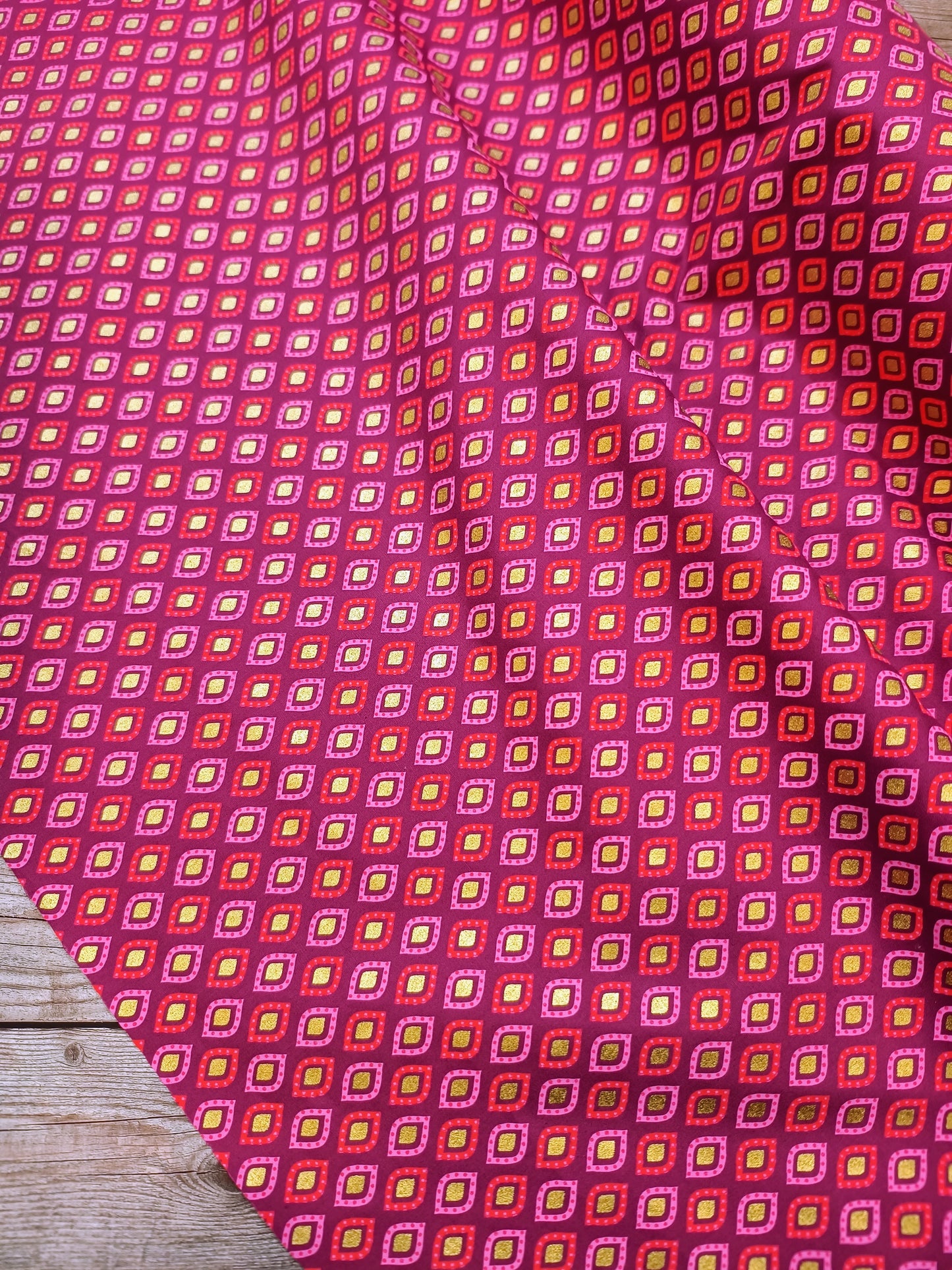 Magenta Contemporary Cotton