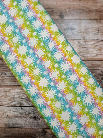 Rainbow Snowflakes Cotton