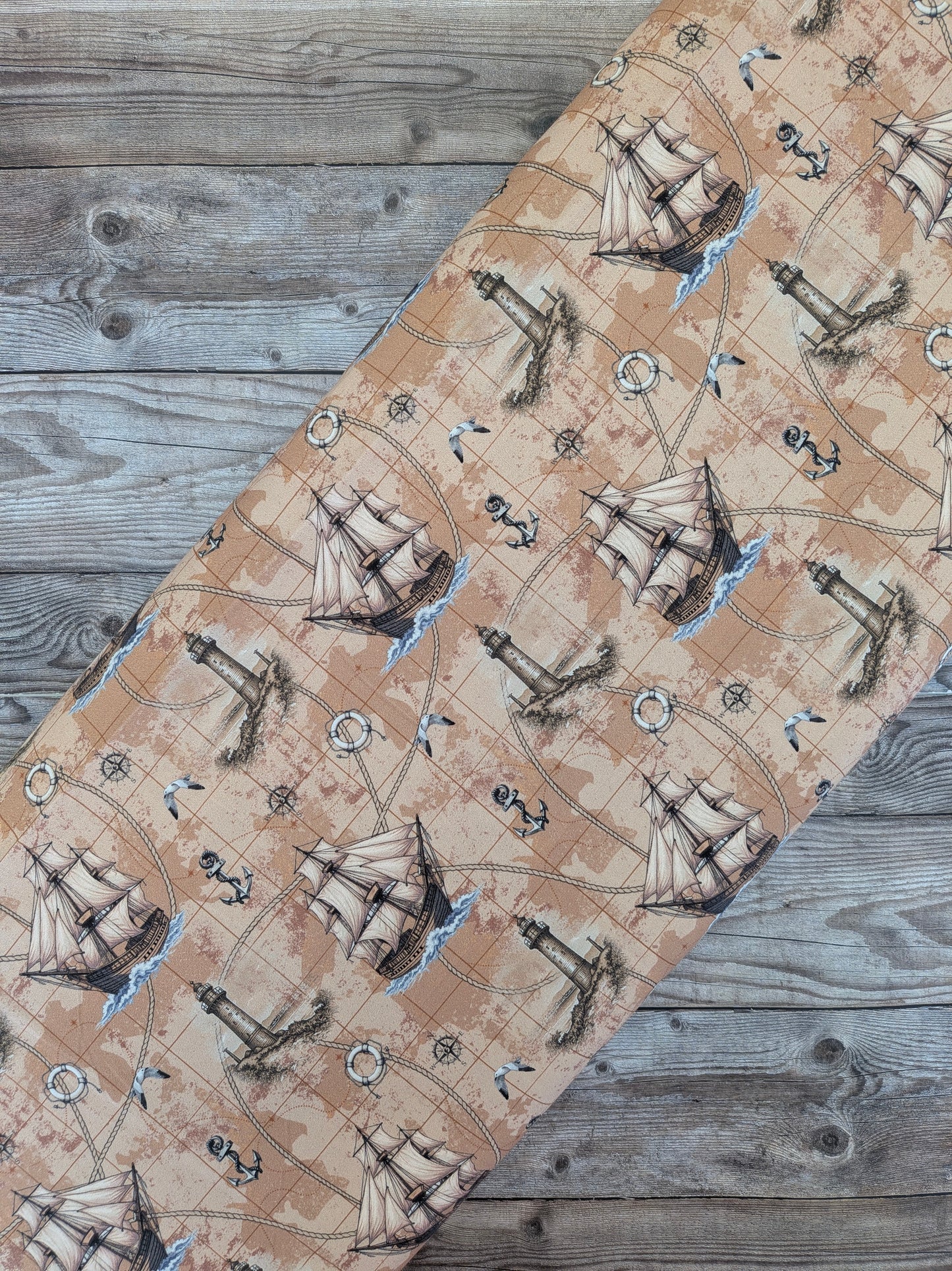 Navigators Map Cotton