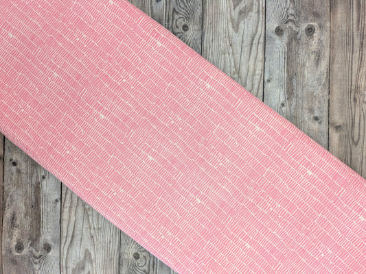 Pink Geo Stripes Cotton