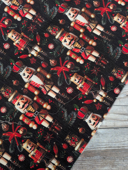Nutcracker Noel Polycotton