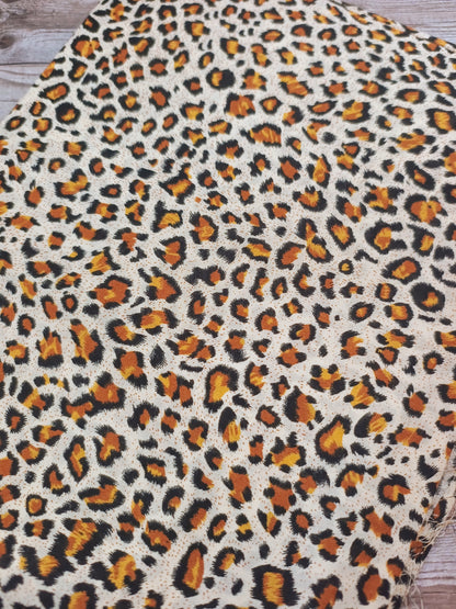 Cheetah Print Viscose 2m Bundle