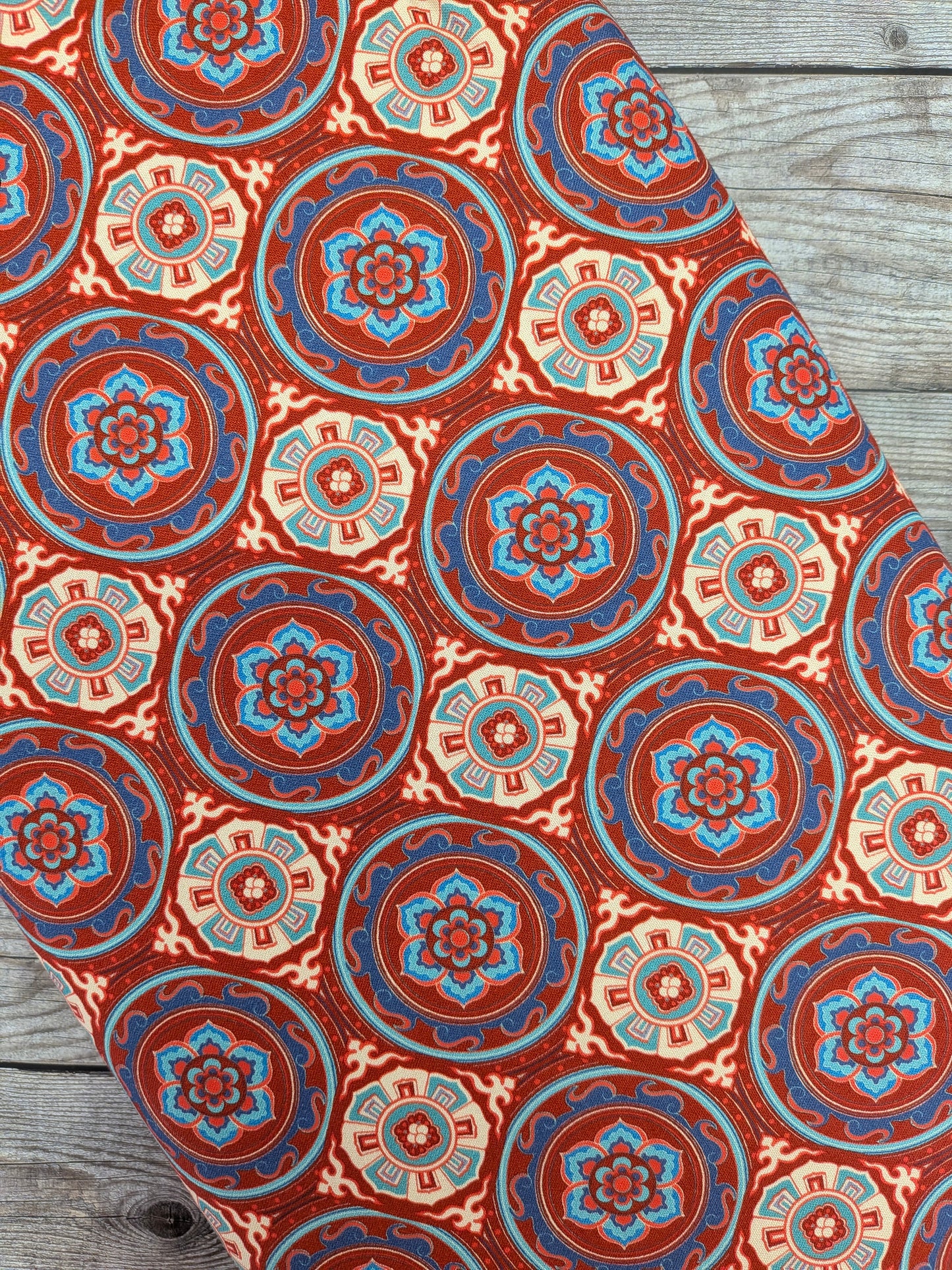 Mandala Crest Cotton