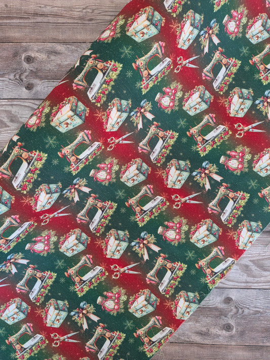 Festive Sewing Polycotton