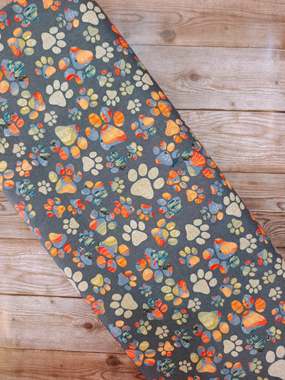 Pumpkin Paws Cotton