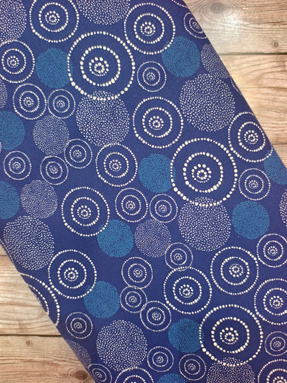 Dotty Circles Cotton