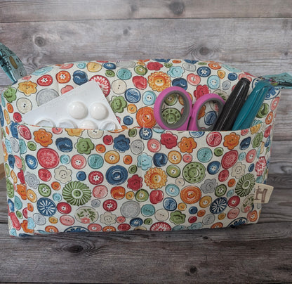 Workshop - Quilted Boxy Pouch