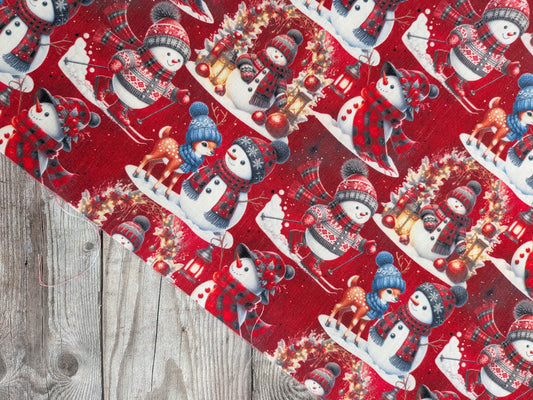 Frosty Friends Polycotton