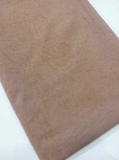 Tan Poly Suede Effect