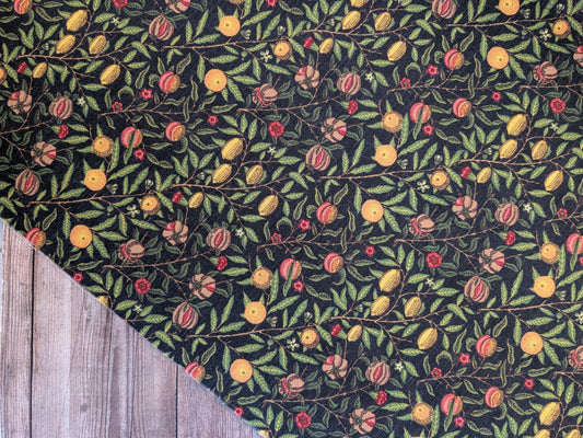 Pomegranate Ebony Polycotton