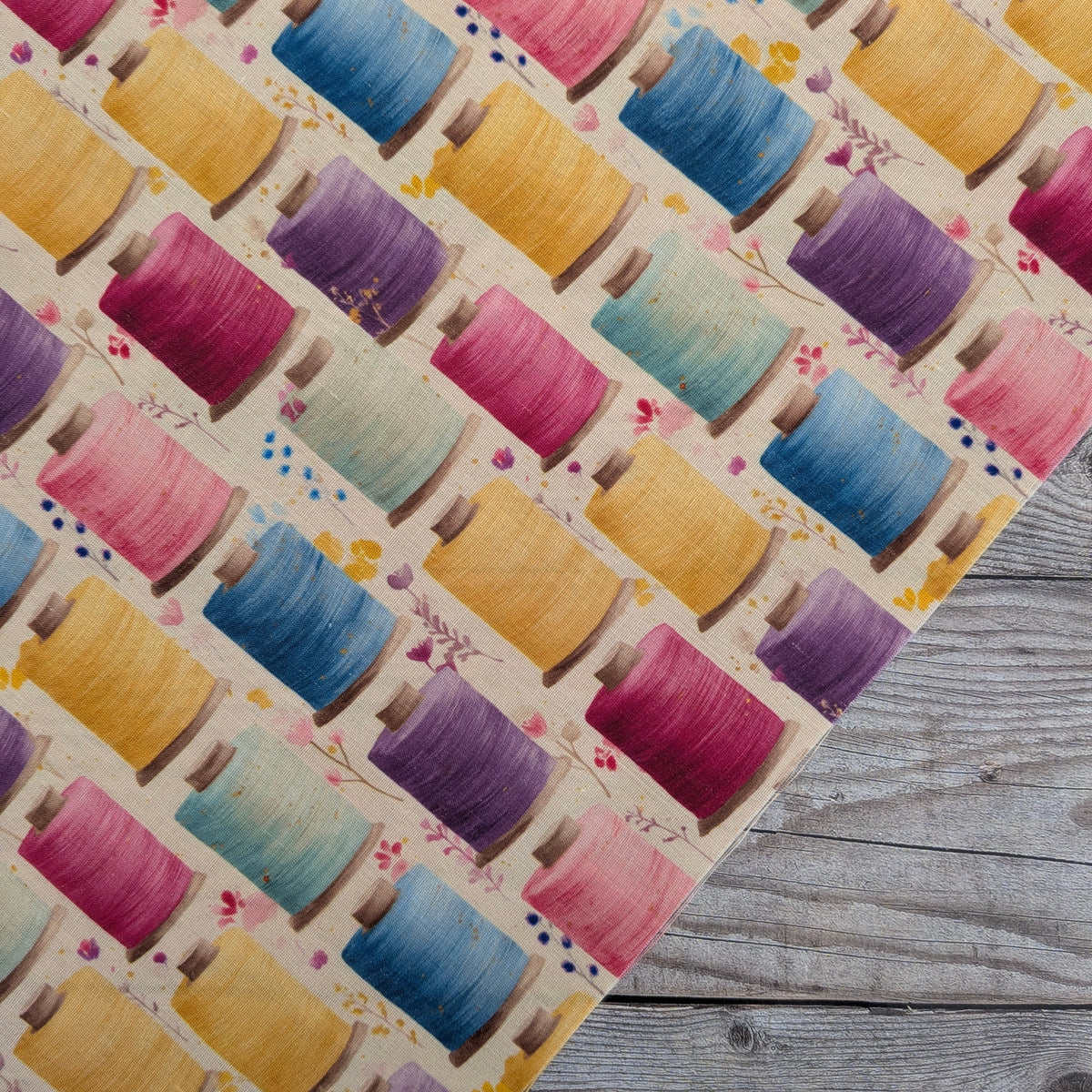 Stitchers Meadow Polycotton