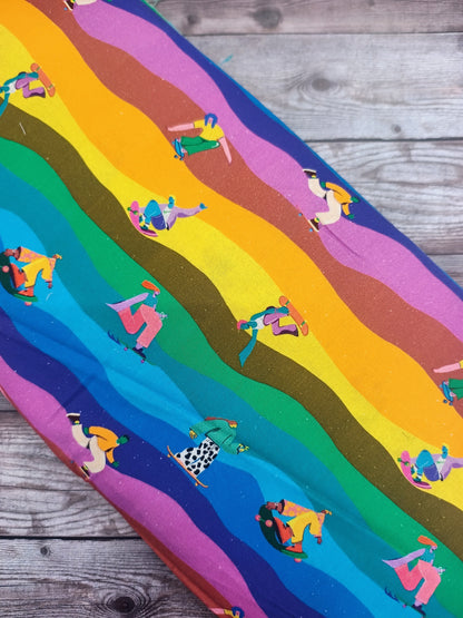 Skate The Rainbow Cotton