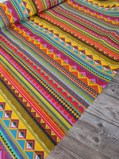 Tribal Stripe Cotton