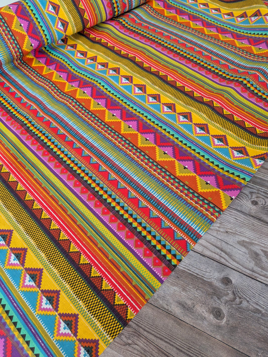Tribal Stripe Cotton
