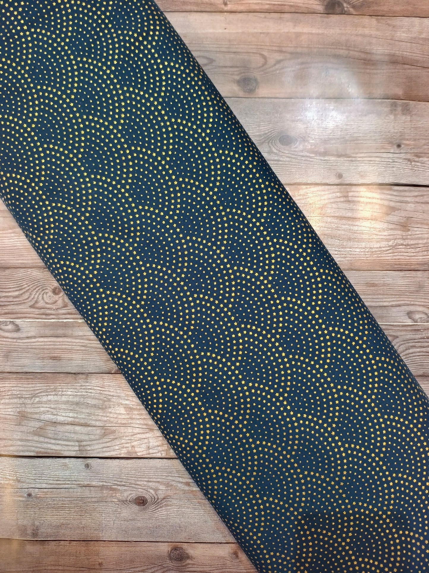 Navy Starry Arches Cotton