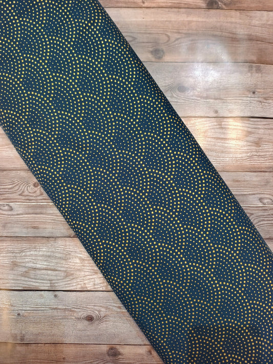 Navy Starry Arches Cotton