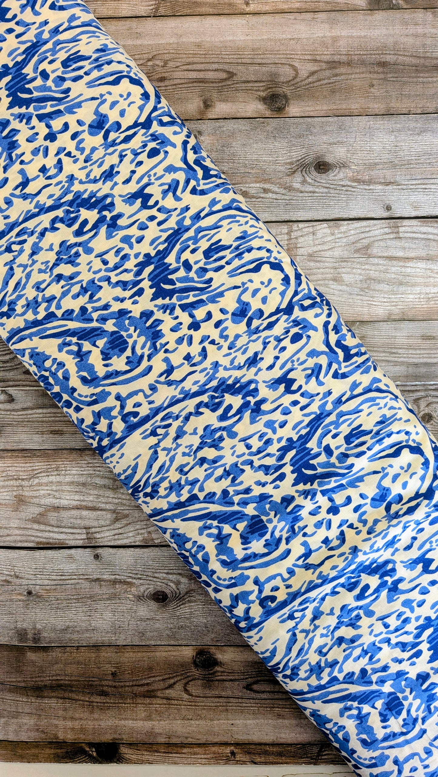 Blue Paisley Ananda Viscose
