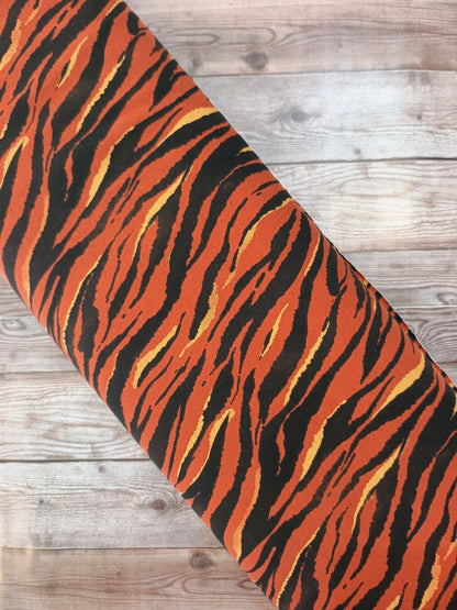 Animal Print Brique Viscose Jersey