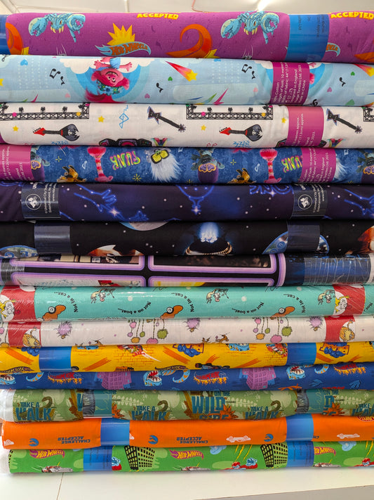 Various Licensed Cottons SALE