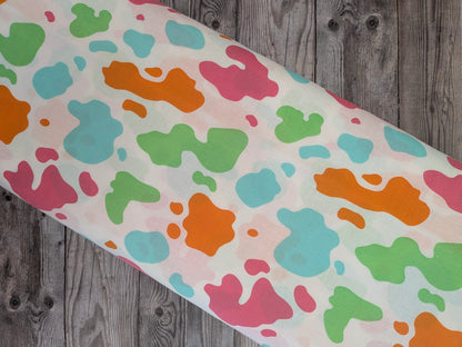 Colourful Cow Print Cotton