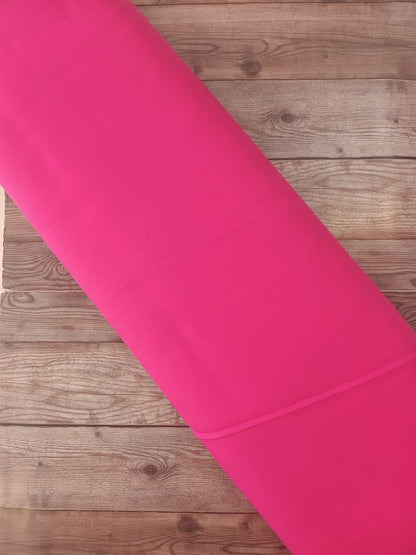 Plain Bright Pink Cotton