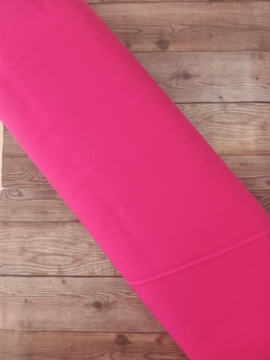 Plain Bright Pink Cotton