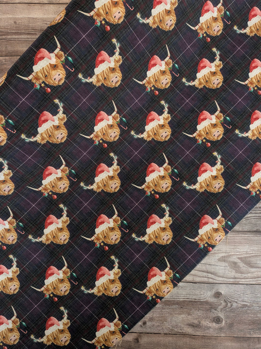 Holiday Highland Polycotton