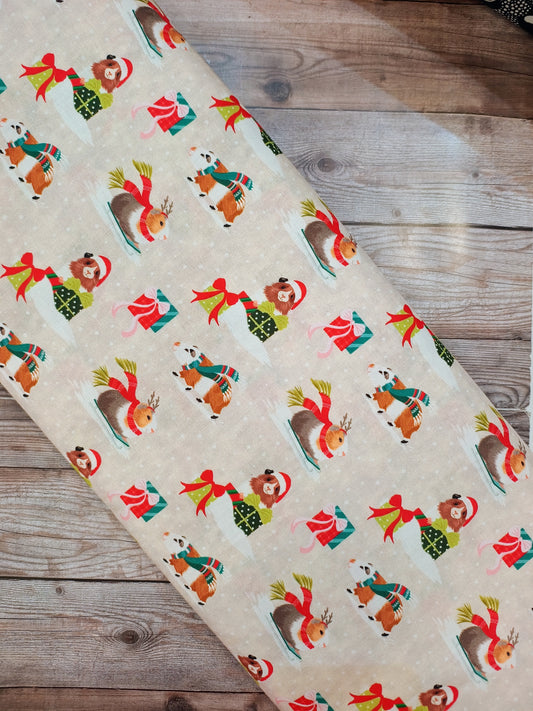 Guinea Pig Christmas Cotton